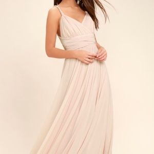 Lulu's Carte Blanche WHITE Maxi Dress